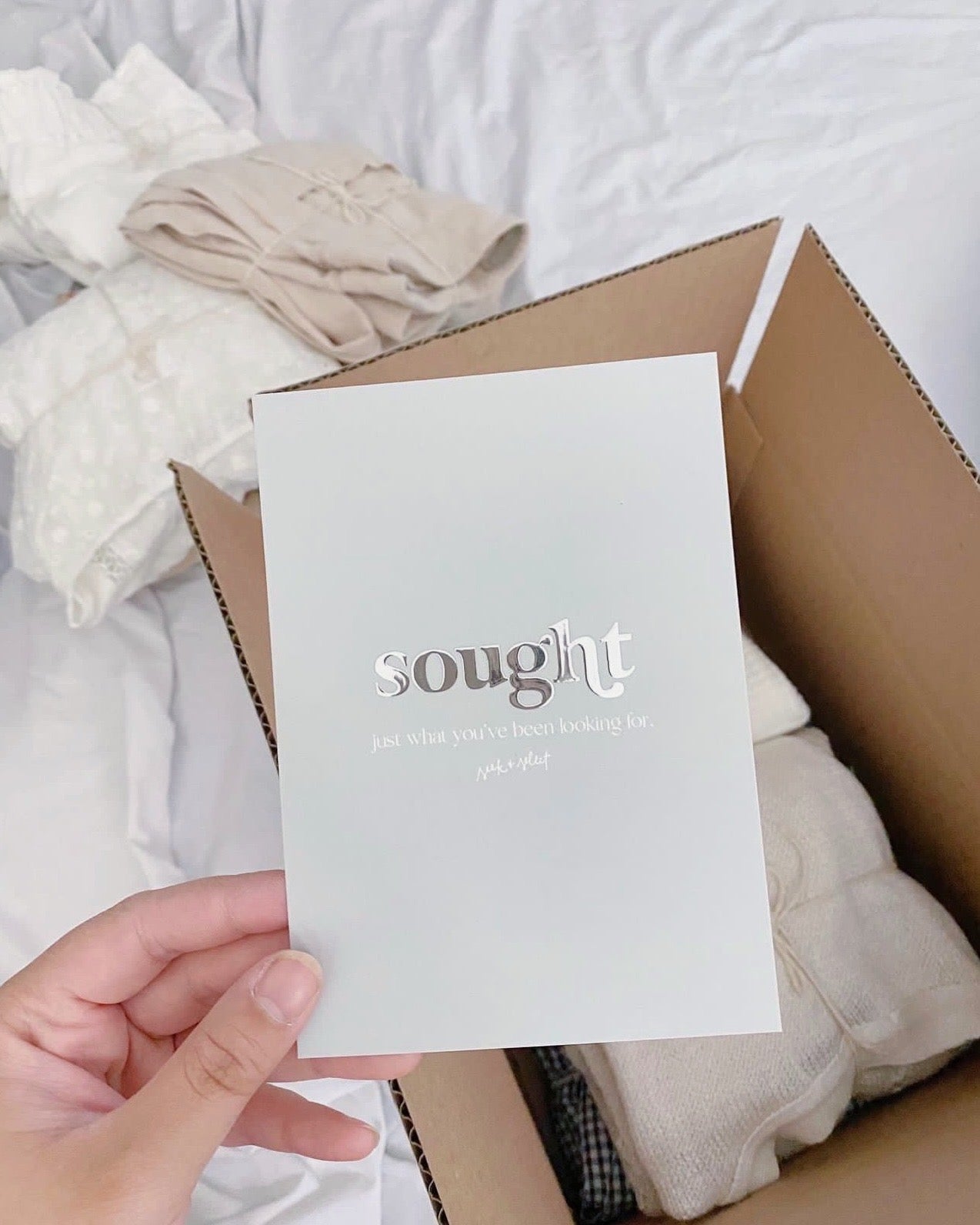 SOUGHT BOX – Seek + Select